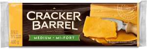Cracker Barrel Cheese Block - Medium - 400 g