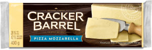 Cracker Barrel Cheese Block - Pizza Mozzarella - 400 g