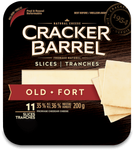 Cracker Barrel Cheese Slices - Old - 11 Slices - 200 g