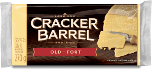 Cracker Barrel Cheese Block - Old White - 270 g