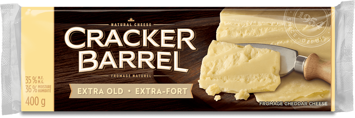 Cracker Barrel Cheese Block - Extra Old White - 400 g