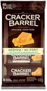 Cracker Barrel Snack - Medium Light - 8 Snacks - 168 g