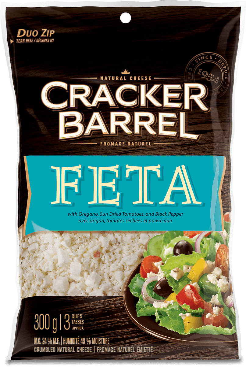 Cracker Barrel Shredded Cheese - Feta - 300 g