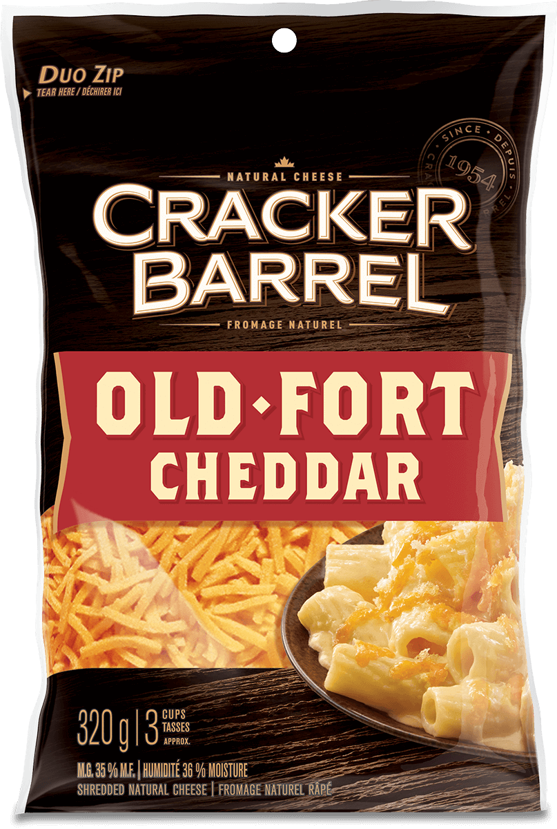 Cracker Barrel Shredded Cheese - Old Cheddar - 320 g