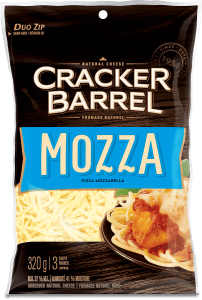 Cracker Barrel Shredded Cheese - Mozzarella - 320 g