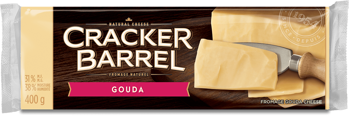 Cracker Barrel Cheese Block - Gouda - 400 g