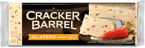 Cracker Barrel Cheese Block - Jalapeño Cheddar - 400 g