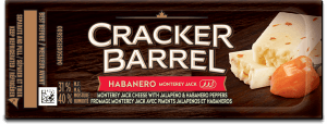 Cracker Barrel Snack - Habanero Monterey Jack