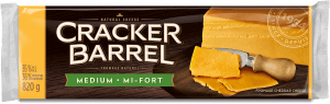 Cracker Barrel Cheese Block - Medium - 820 g